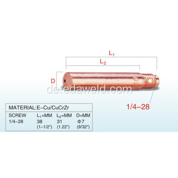 Lincoln Durchmesser 7mm E-Cu Kontaktspitze